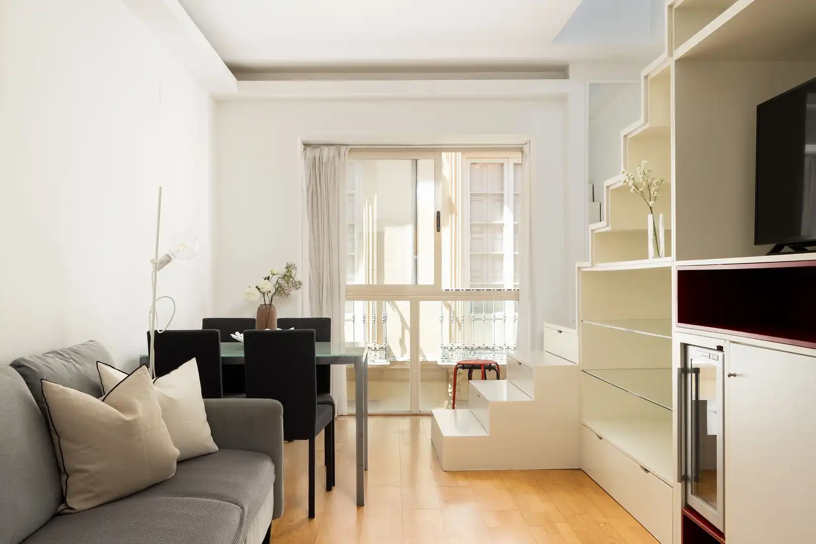 Wohnzimmer von Dachboden zum Verkauf in Málaga mit Terrasse