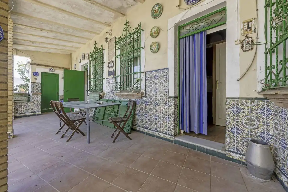 Terraza de Casa adosada en venta en Villanueva del Ariscal con Aire acondicionado, Calefacción y Terraza