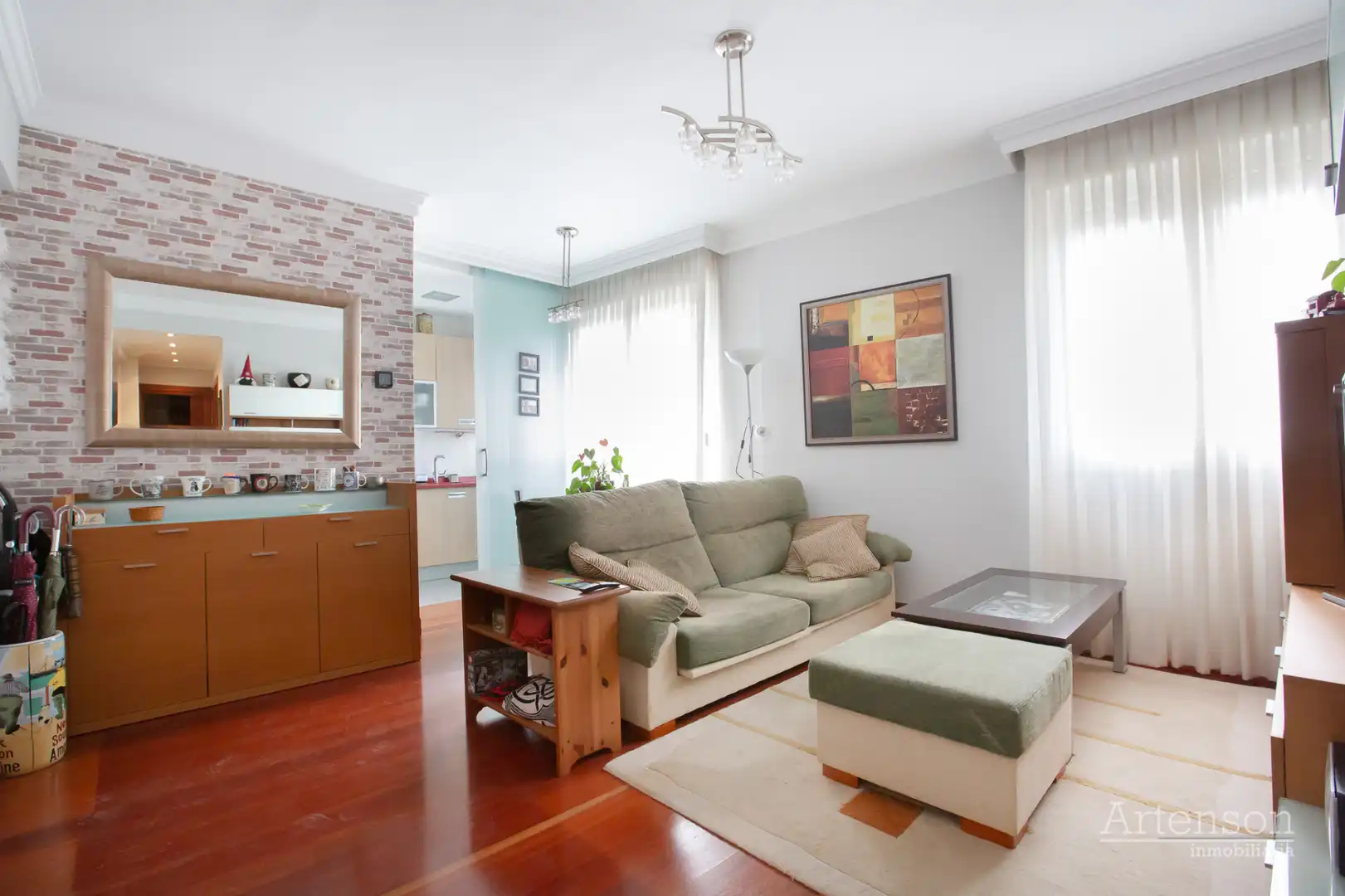 Sala de estar de Piso en venta en Getxo  con Calefacción