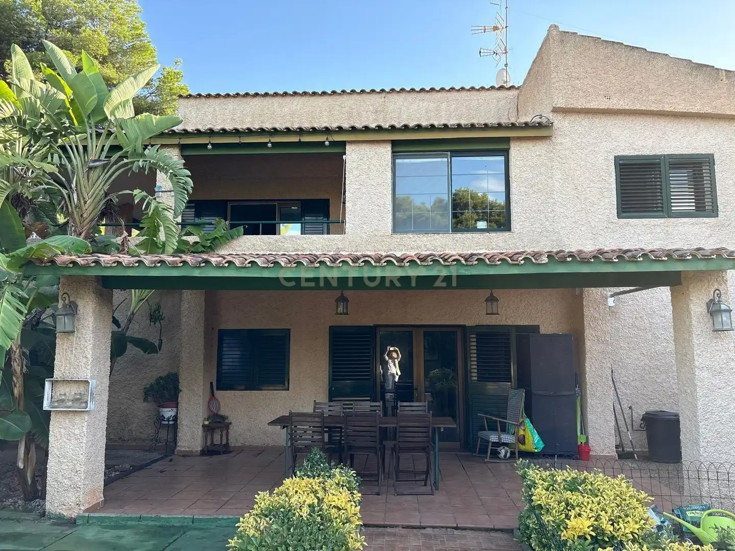 Vista exterior de Casa o chalet en venta en Chiva con Jardín privado