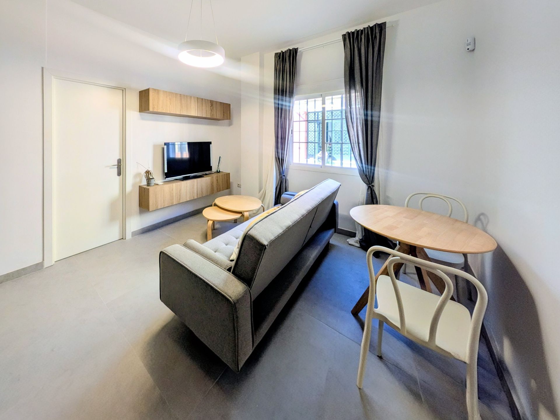 Sala d'estar de Apartament en venda en Málaga Capital amb Aire condicionat i Calefacció
