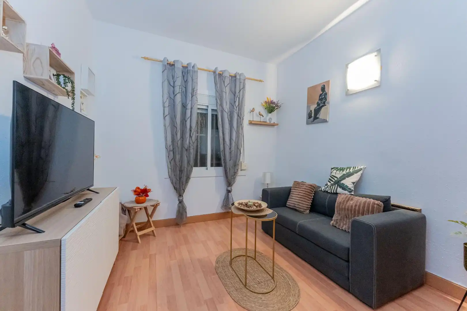 Sala d'estar de Pis en venda en Gavà amb Aire condicionat, Calefacció i Parquet
