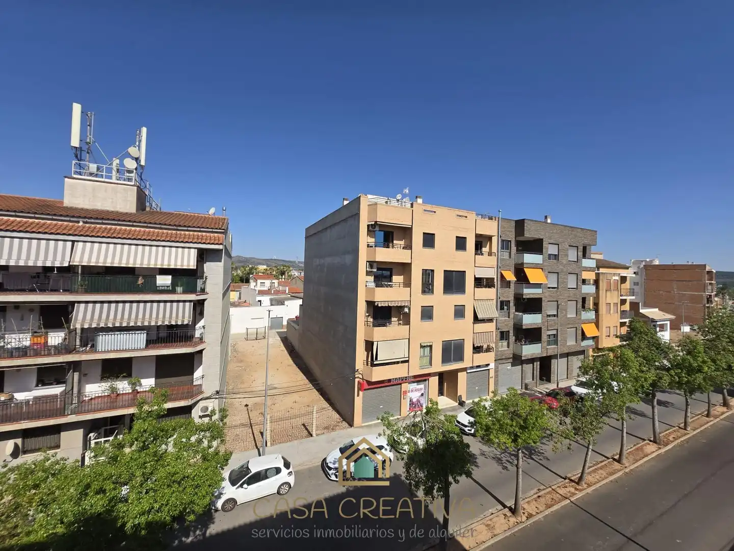 Vista exterior de Pis en venda en Alcàntera de Xúquer amb Aire condicionat, Calefacció i Moblat