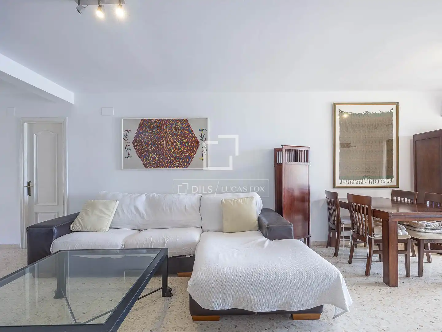 Sala de estar de Piso en venta en Alboraya con Aire acondicionado