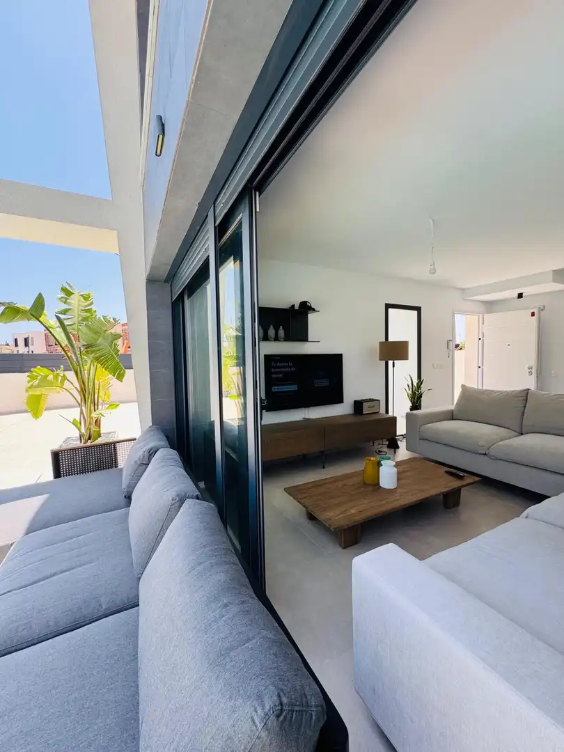 Living room of Houses for rent in Santa Pola  with Air Conditioner, Heating and Private garden
