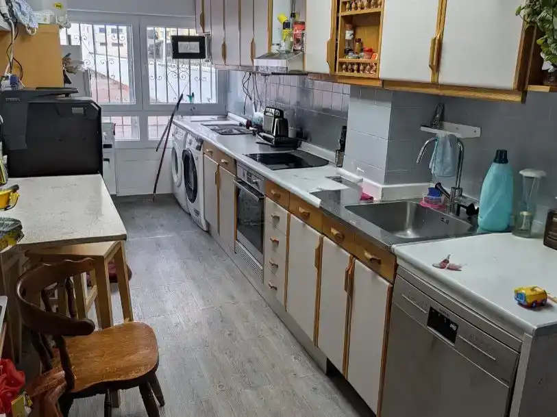 Kitchen of Flat for rent in Narón  with Furnished