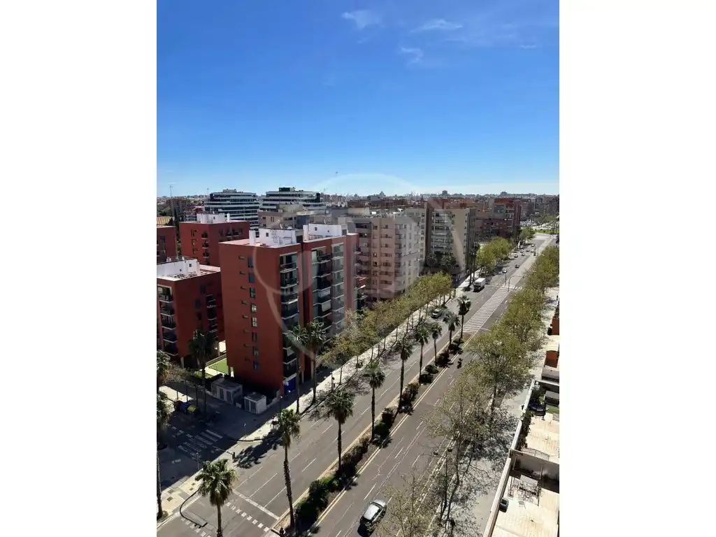 Vista exterior de Piso en venta en Valencia con Aire acondicionado, Jardín privado y Terraza