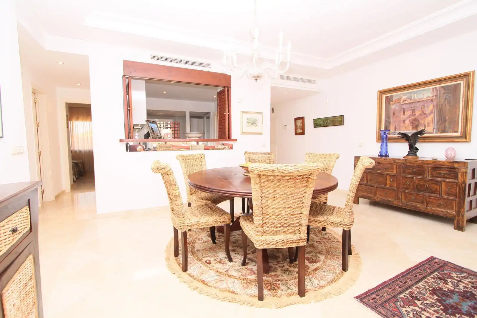 Esszimmer von Maisonette zum Verkauf in Estepona mit Klimaanlage, Terrasse und Möbliert