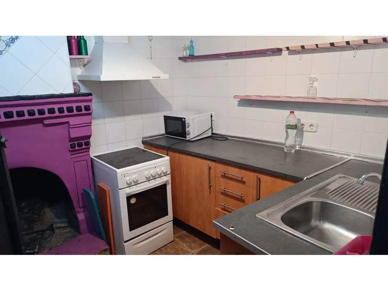 Cocina de Casa adosada en venta en Torrefeta i Florejacs con Calefacción