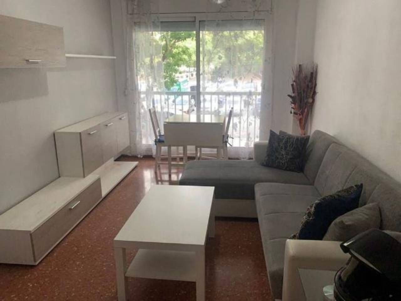 Living room of Flat to rent in  Barcelona Capital  with Furnished