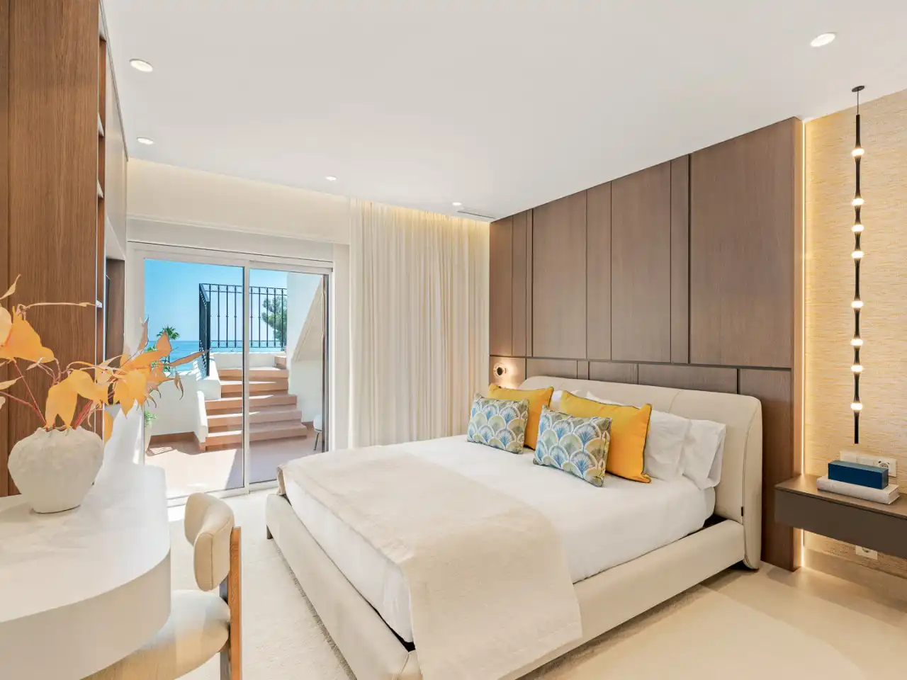 Bedroom of Duplexes for sale in Estepona  with Air Conditioner, Heating and Terrace