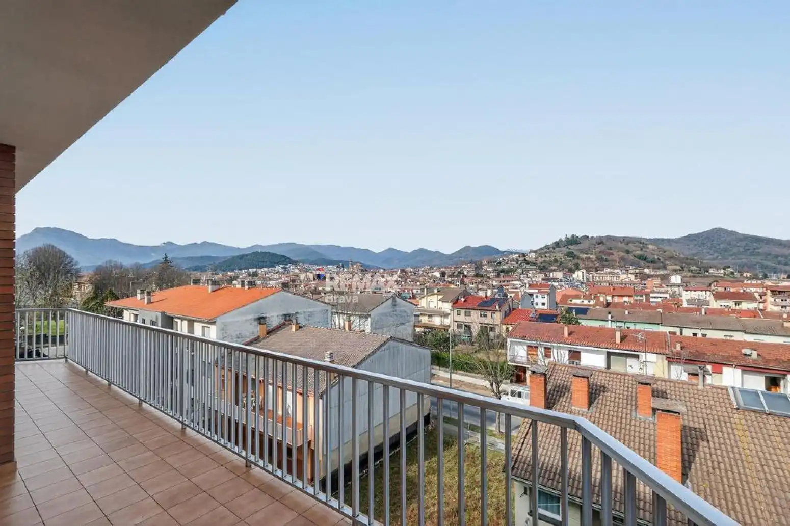 Balcony of Houses for sale in Olot  with Air Conditioner, Private garden and Terrace