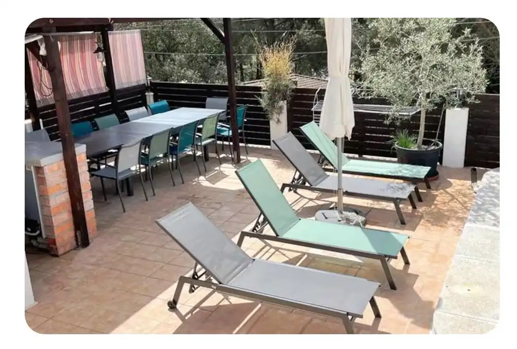 Terrassa de Casa o xalet en venda en Vidreres amb Aire condicionat, Jardí privat i Terrassa