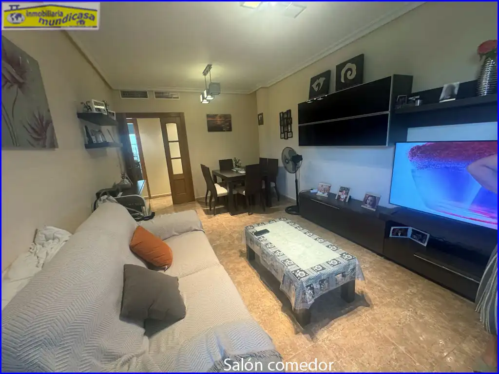 Sala de estar de Piso en venta en Santomera con Aire acondicionado, Calefacción y Trastero