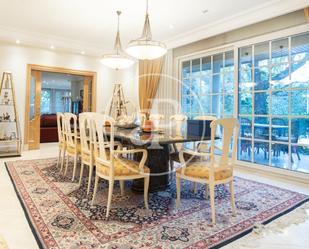 Dining room of House or chalet for sale in  Madrid Capital  with Air Conditioner, Heating and Private garden