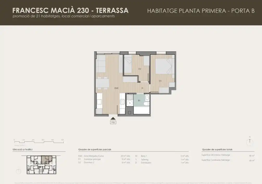 Neubau-Wohnung mit Aufzug zum Verkauf in Rambla de Francesc Macià, imagen 3