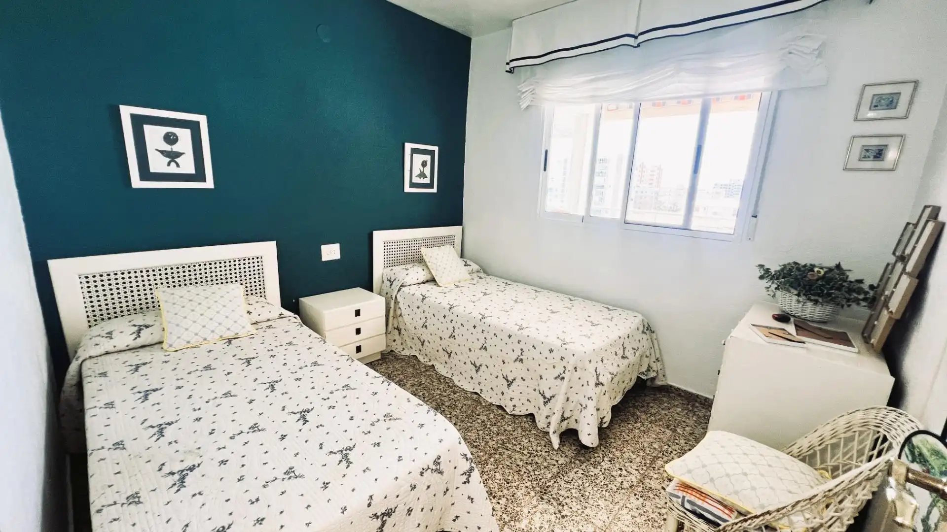 Schlafzimmer von Wohnungen zum Verkauf in Benicasim / Benicàssim mit Privatgarten, Terrasse und Abstellraum