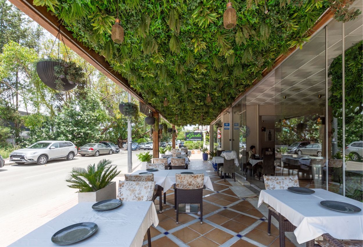 Terrace of Premises for sale in Marbella  with Air Conditioner, Heating and Terrace