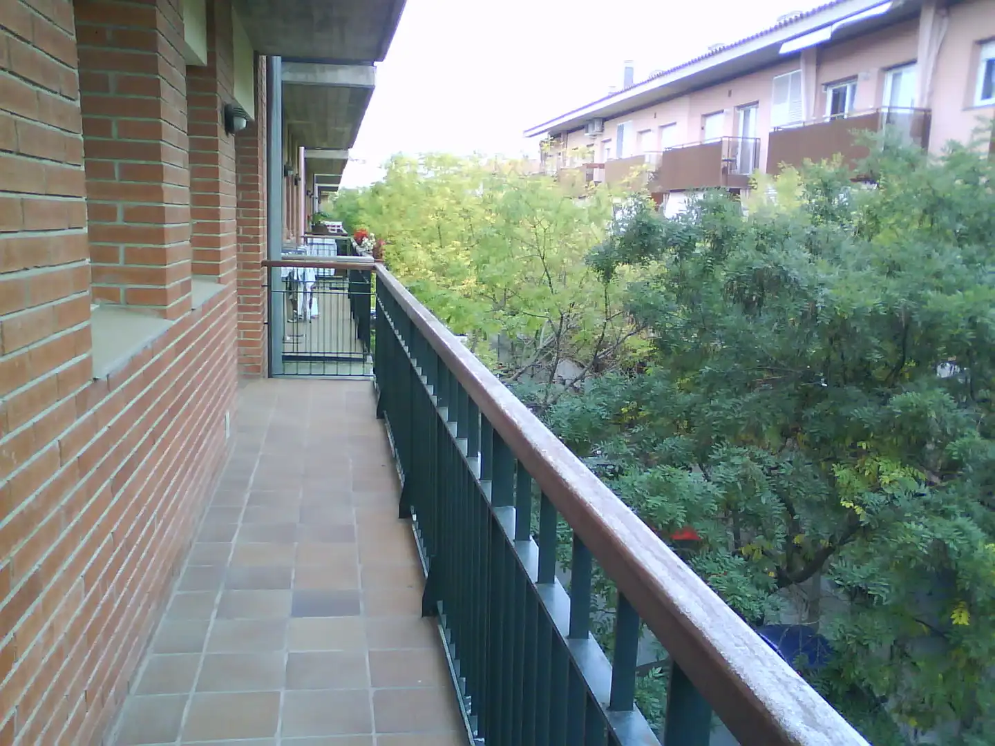 Terraza de Piso de alquiler en Girona con Calefacción, Terraza y Amueblado