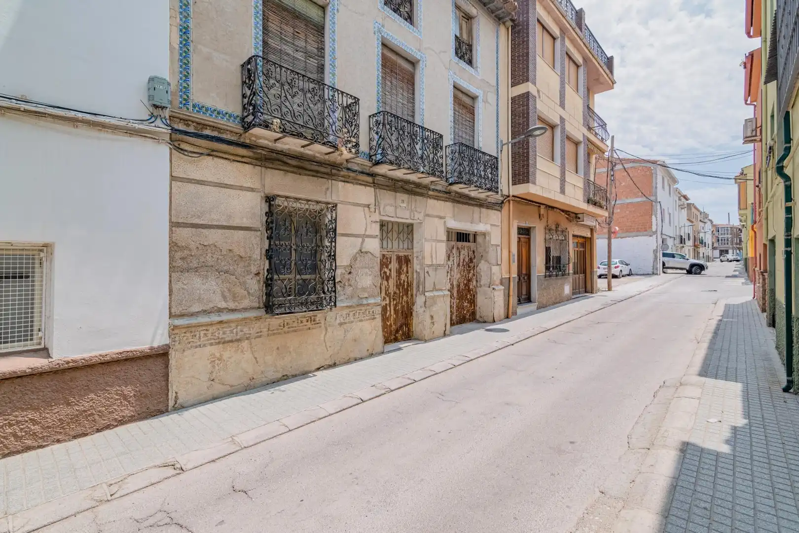 Vista exterior de Casa o chalet en venta en Baza con Balcón