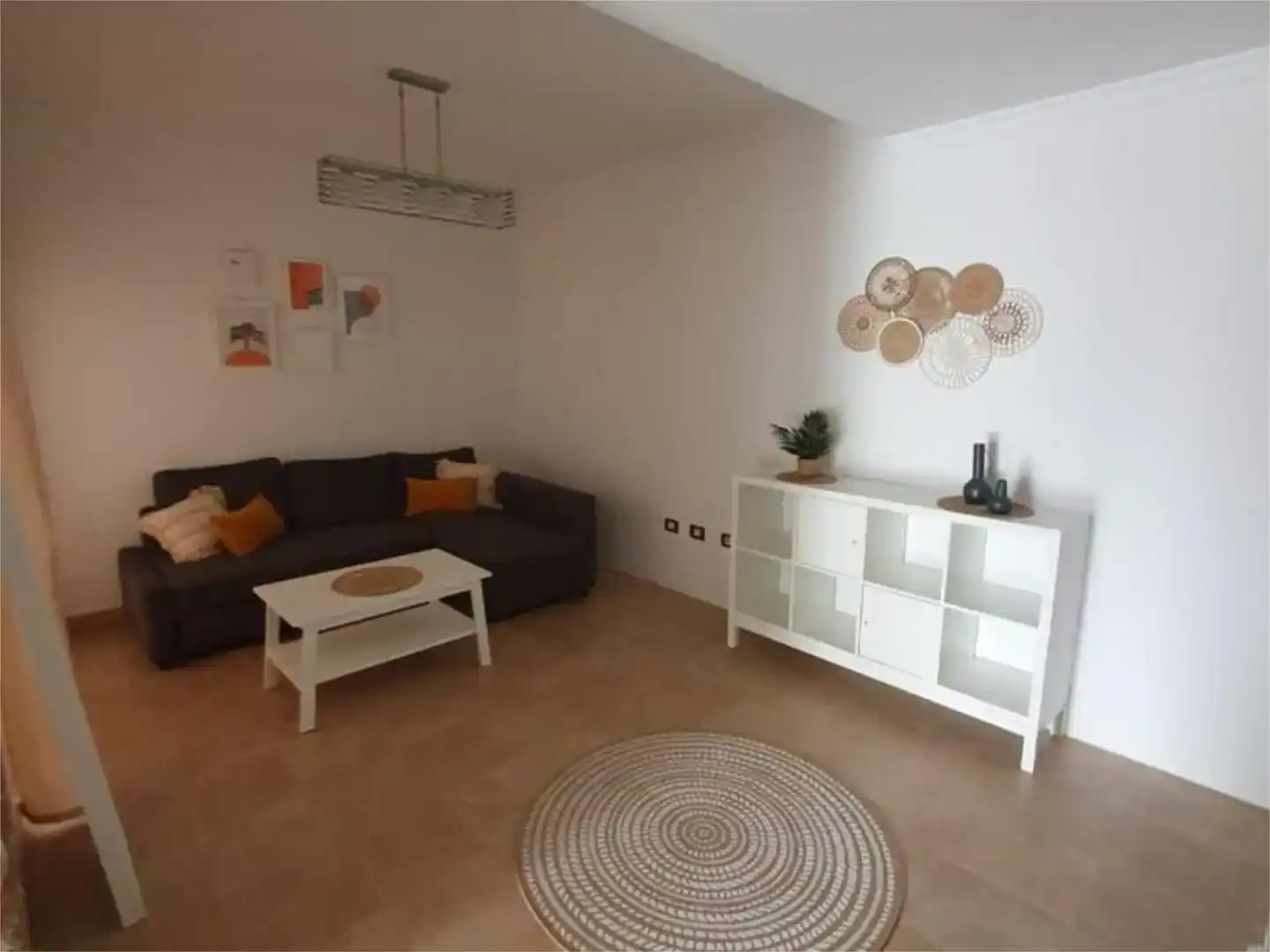 Sala d'estar de Dúplex de lloguer en Arucas amb Moblat i Balcó