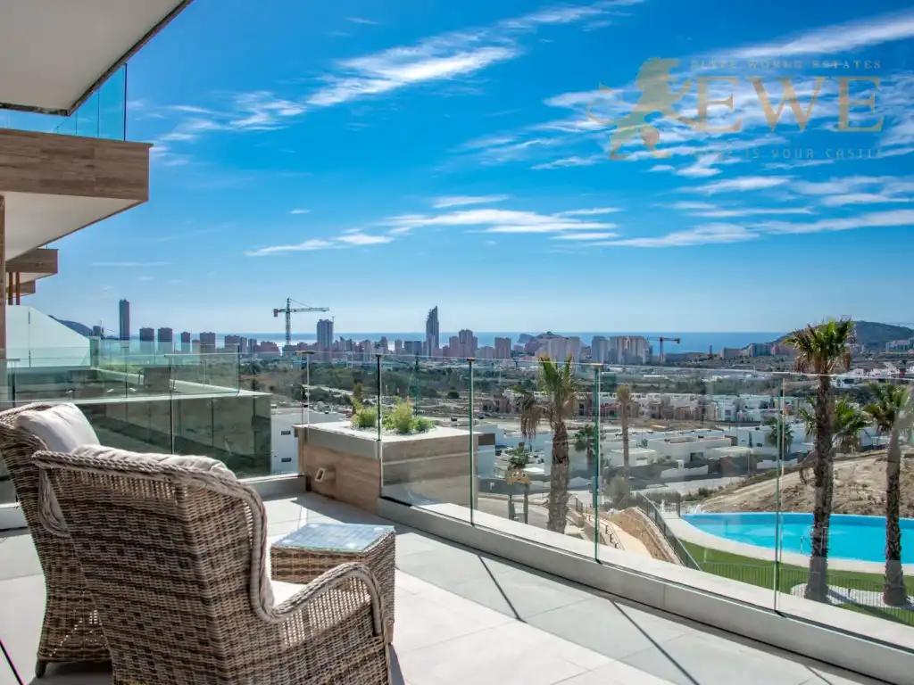 Apartamento con terraza en venta en Balcón de Finestrat - Terra Marina, imagen 25