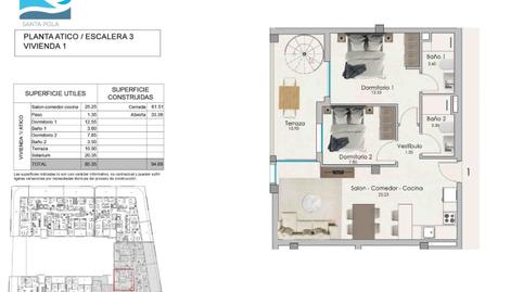 Foto 4 de Àtic en venda a Norte, Santa Pola