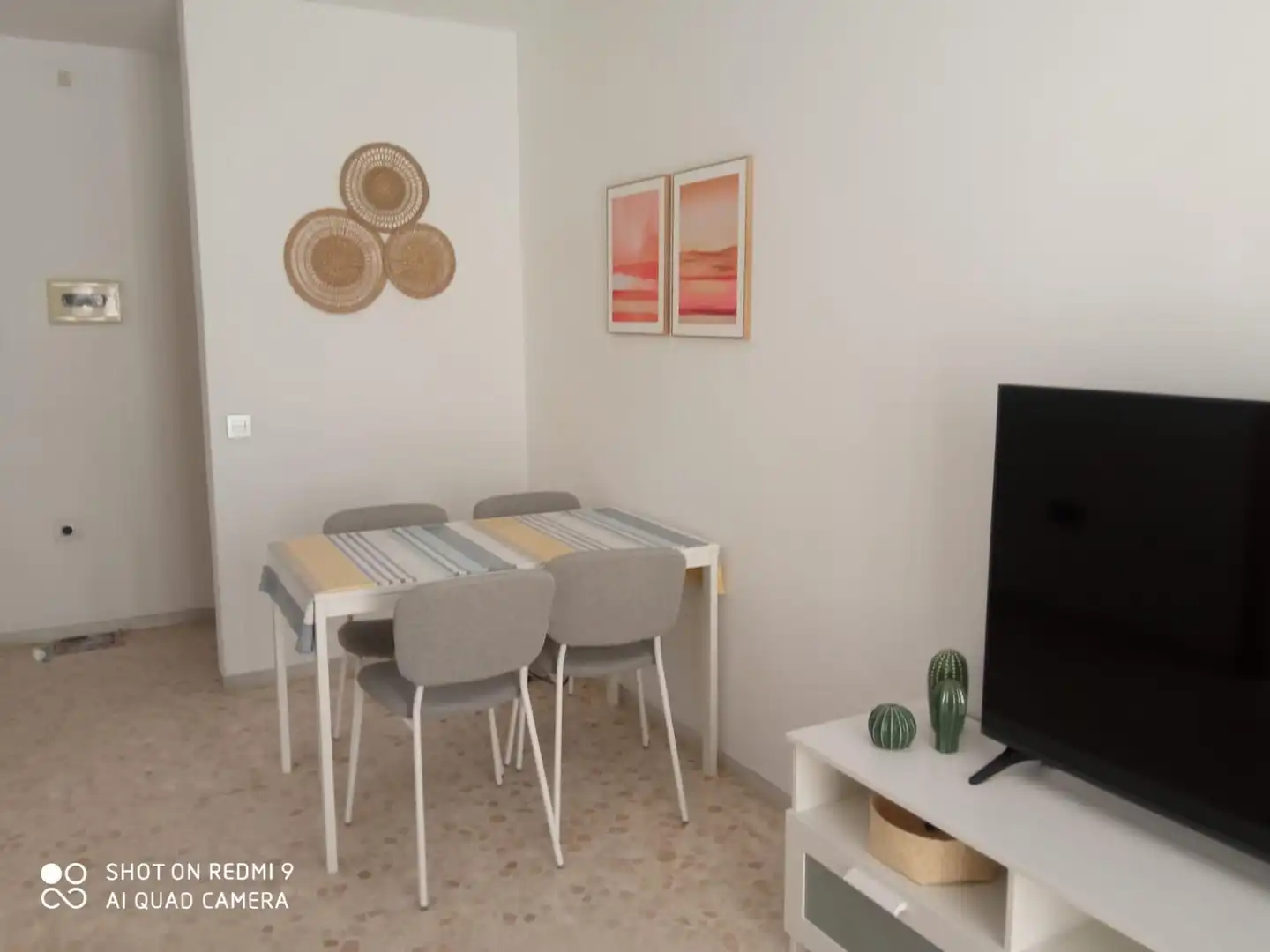 Sala de estar de Piso de alquiler en Chiclana de la Frontera con Aire acondicionado y Balcón