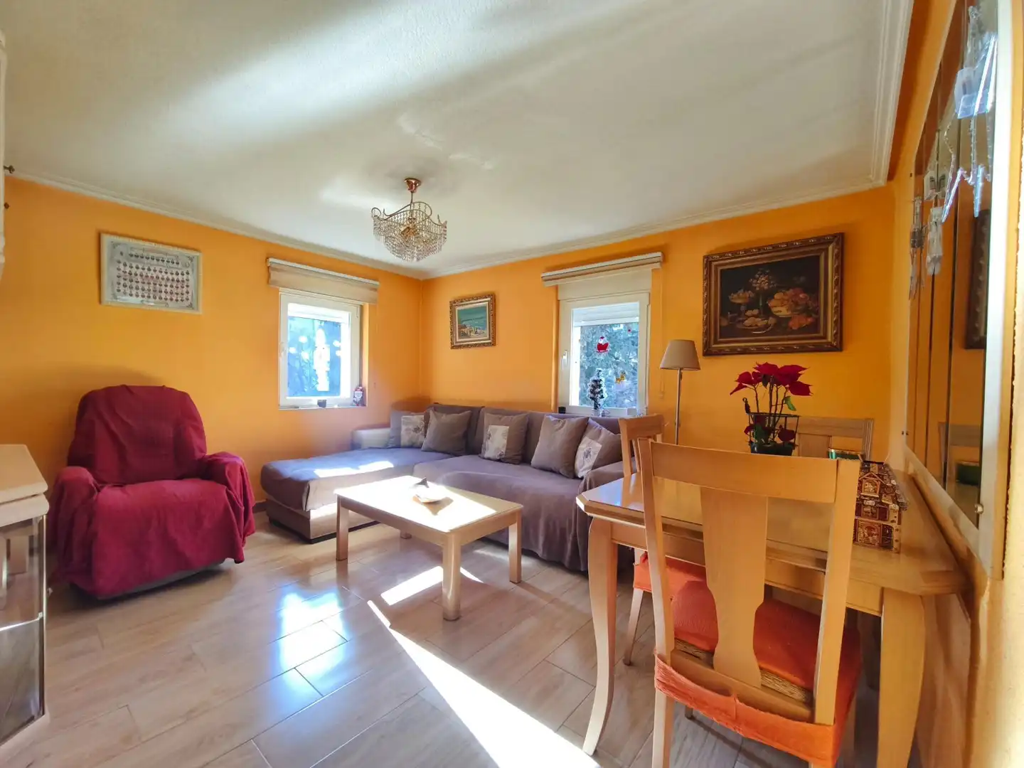 Living room of Flat for sale in Madrid  with Balcony