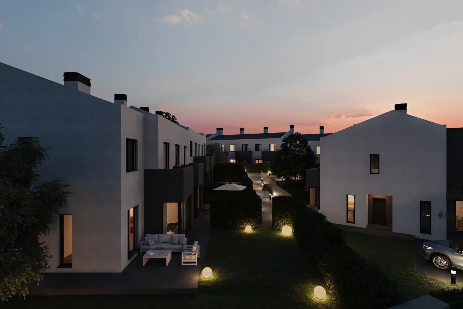Jardí de Casa o xalet en venda en Villalbilla amb Calefacció, Jardí privat i Terrassa