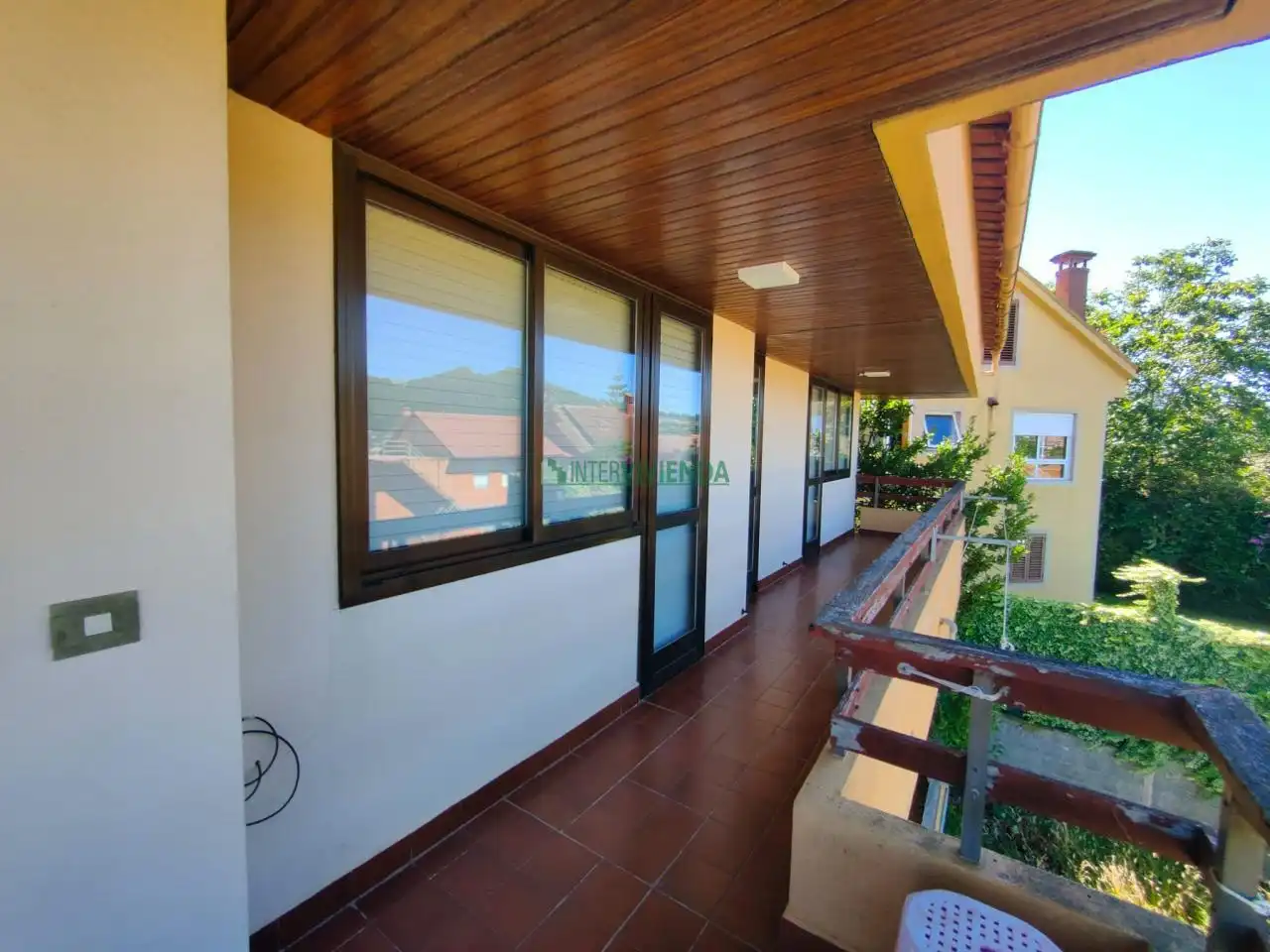 Terraza de Casa o chalet en venta en Vigo  con Calefacción, Jardín privado y Terraza
