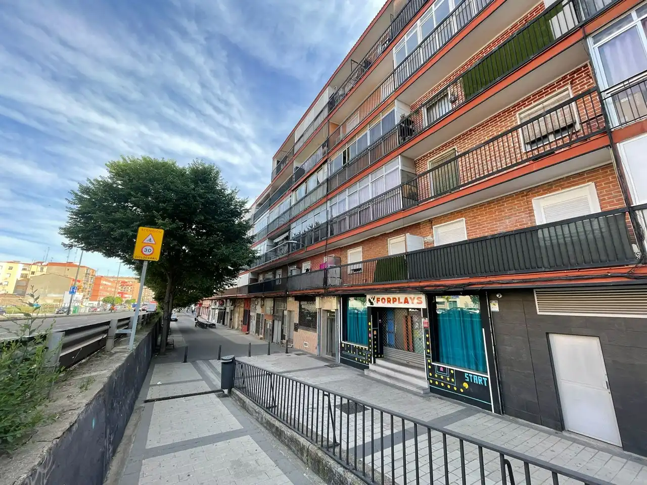 Vista exterior de Pis en venda en Valladolid