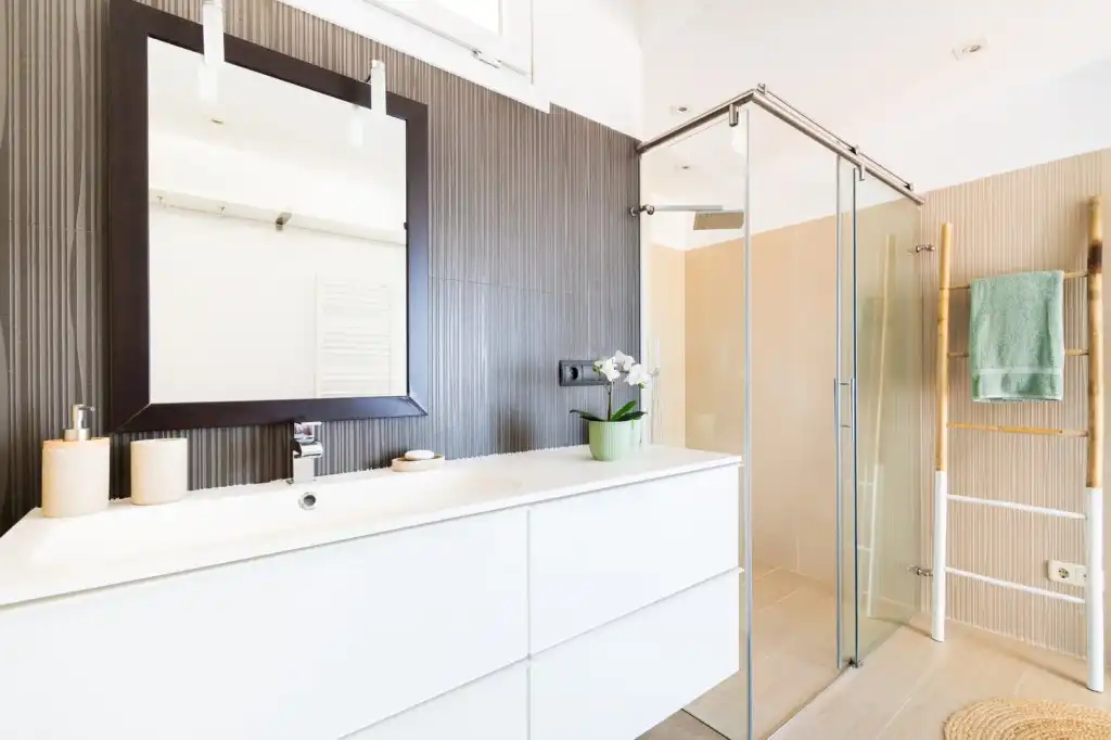 Bathroom of Houses for sale in Calvià  with Air Conditioner, Private garden and Terrace