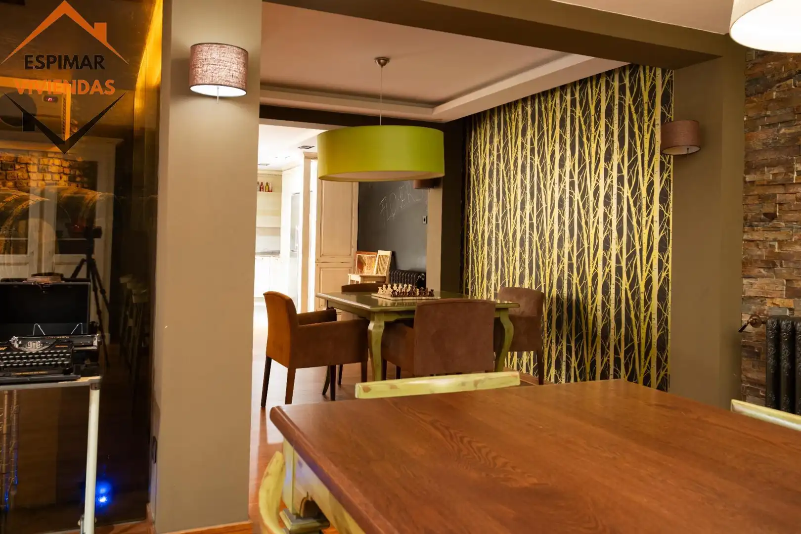 Dining room of Houses for sale in Villanueva de Gállego  with Air Conditioner, Heating and Private garden