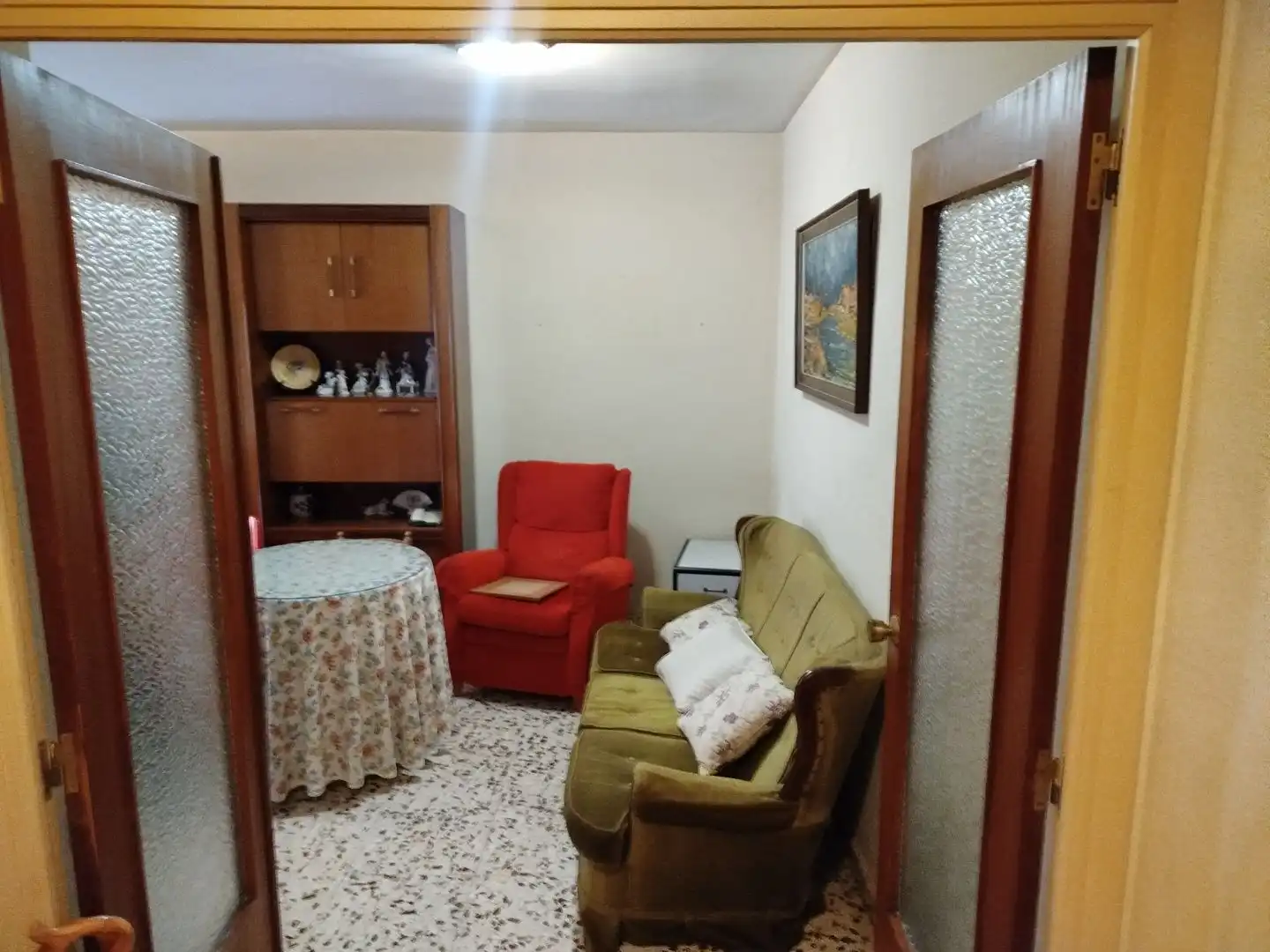 Sala d'estar de Pis en venda en  Murcia Capital amb Aire condicionat, Terrassa i Balcó
