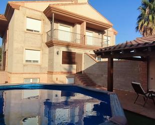 Swimming pool of Single-family semi-detached for sale in Caudete  with Community pool