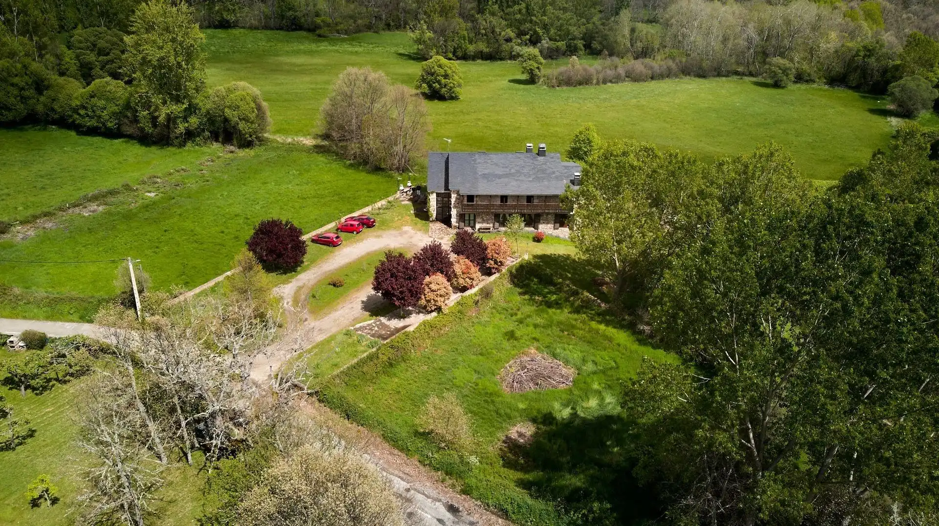Vista exterior de Finca rústica en venta en Cobreros con Aire acondicionado, Calefacción y Jardín privado