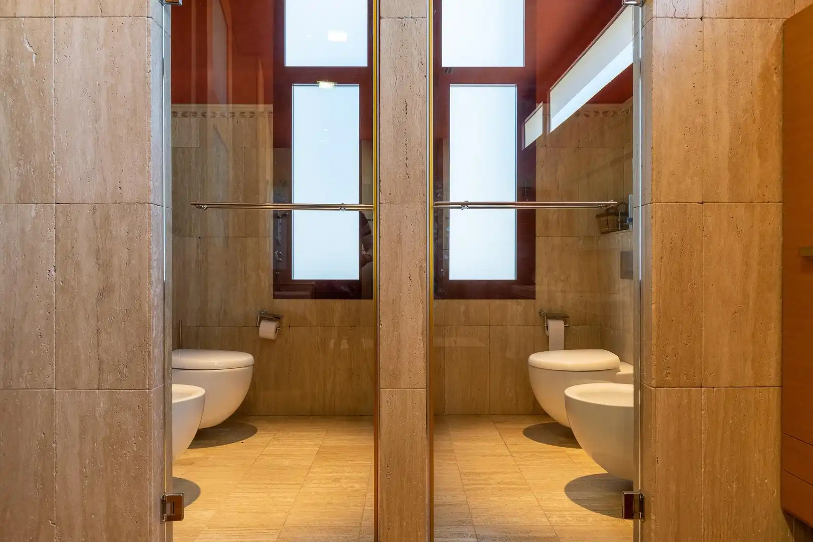 Baño de Casa o chalet en venta en Alicante / Alacant con Aire acondicionado, Calefacción y Jardín privado