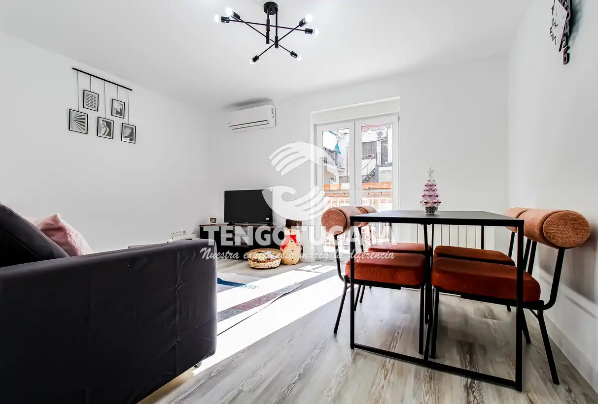 Sala d'estar de Pis en venda en Madrid amb Aire condicionat, Calefacció i Terrassa