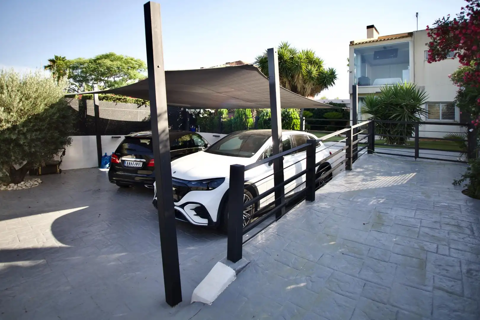 Parking of Detached homes for sale in Monforte del Cid  with Air Conditioner, Private garden and Parquet flooring