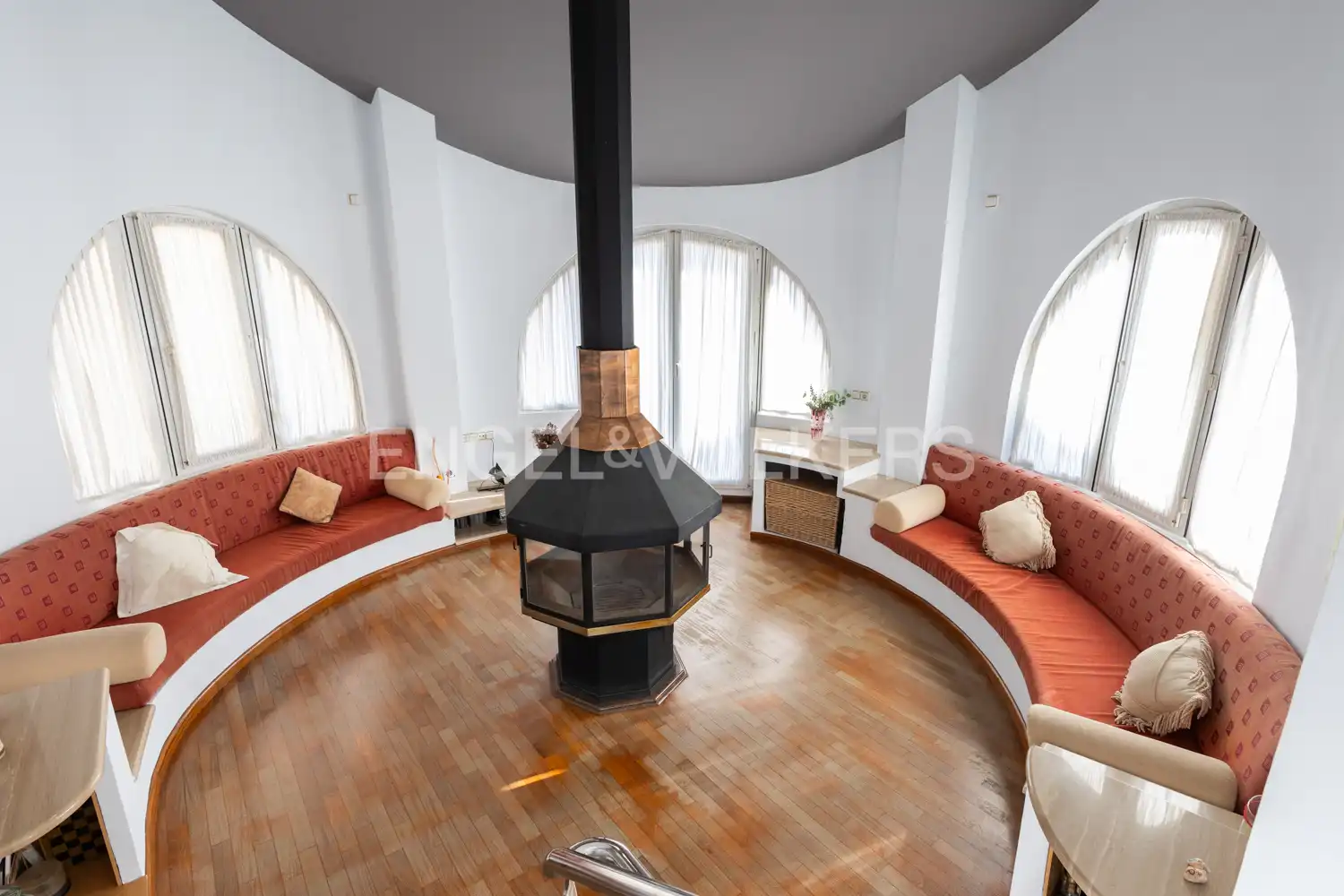 Living room of Houses for sale in Albal  with Air Conditioner, Heating and Parquet flooring