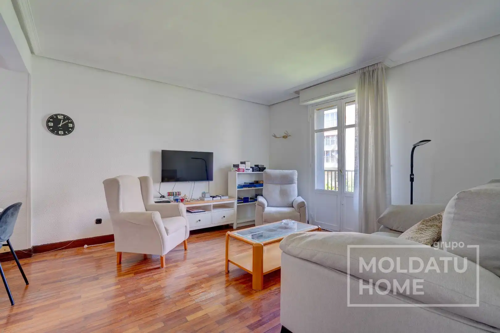 Wohnzimmer von Wohnung zum Verkauf in Donostia - San Sebastián  mit Heizung, Terrasse und Abstellraum