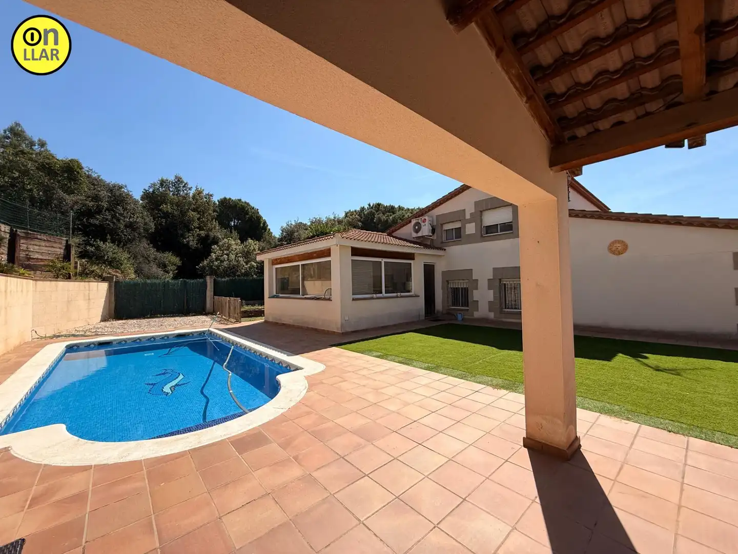Jardín de Casa o chalet en venta en L'Ametlla del Vallès con Calefacción, Jardín privado y Terraza