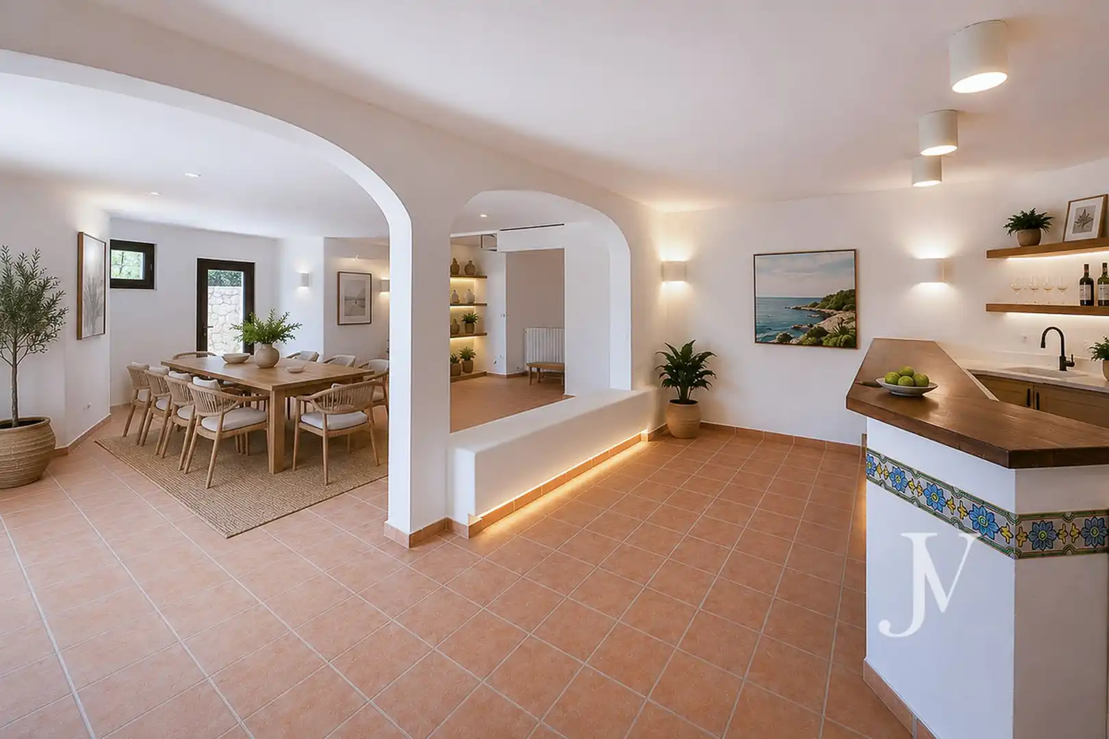 Dining room of Houses for sale in Ciudalcampo  with Air Conditioner, Heating and Private garden