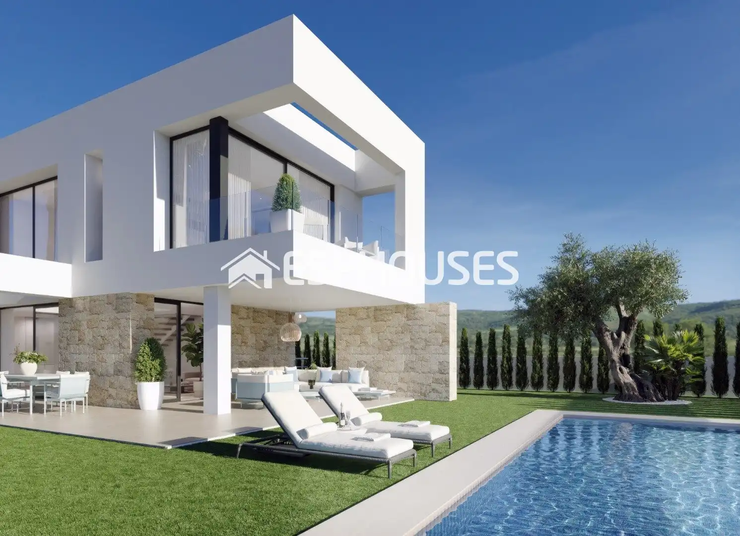 Villa avec piscine à vendre à Golf Bahía
