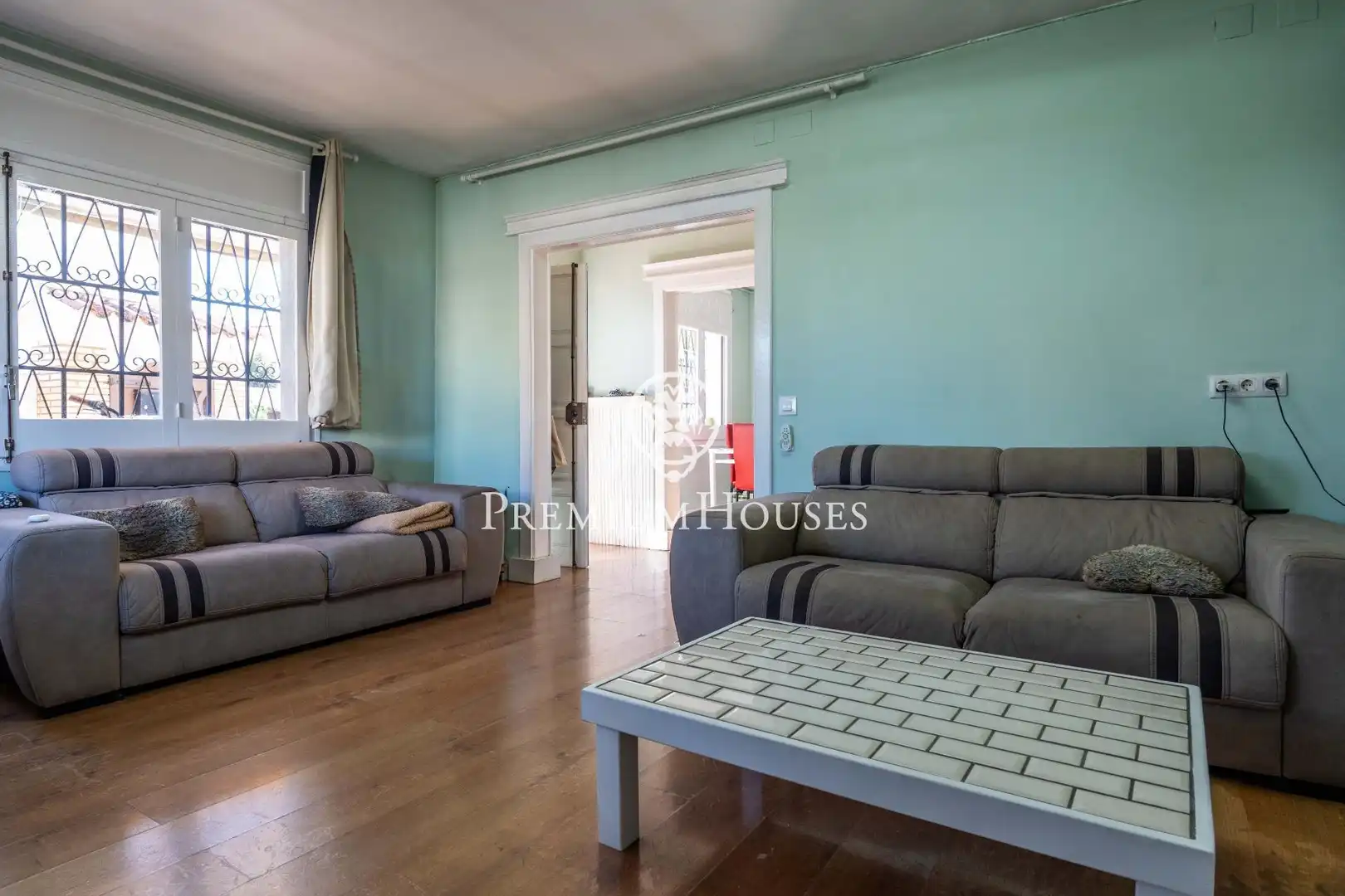 Living room of Houses for sale in Sant Pere de Ribes  with Heating, Private garden and Terrace