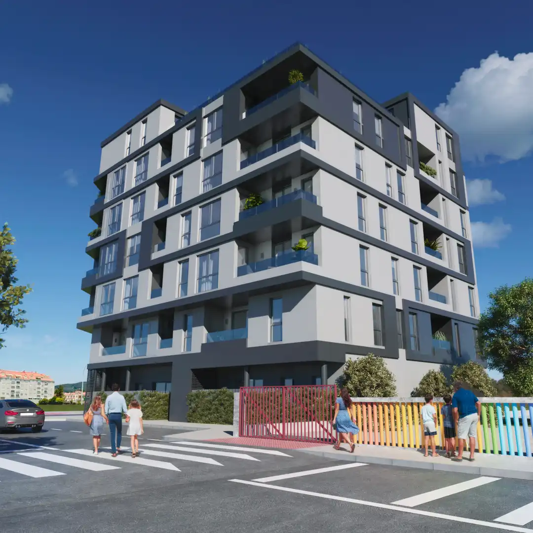 Piso de obra nueva con ascensor en venta en Rúa Santa Lucía, imagen 2