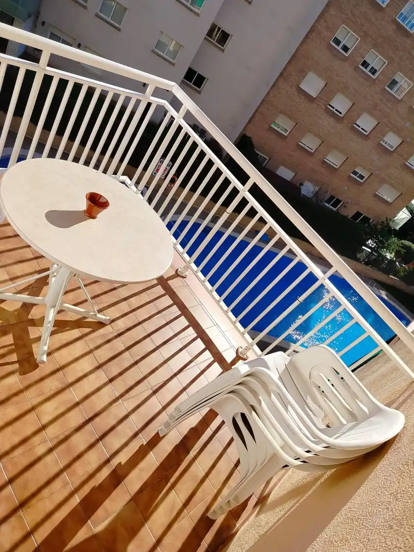 Schwimmbecken von Wohnungen zum Verkauf in Salou mit Terrasse, Möbliert und Gemeinschaftspool