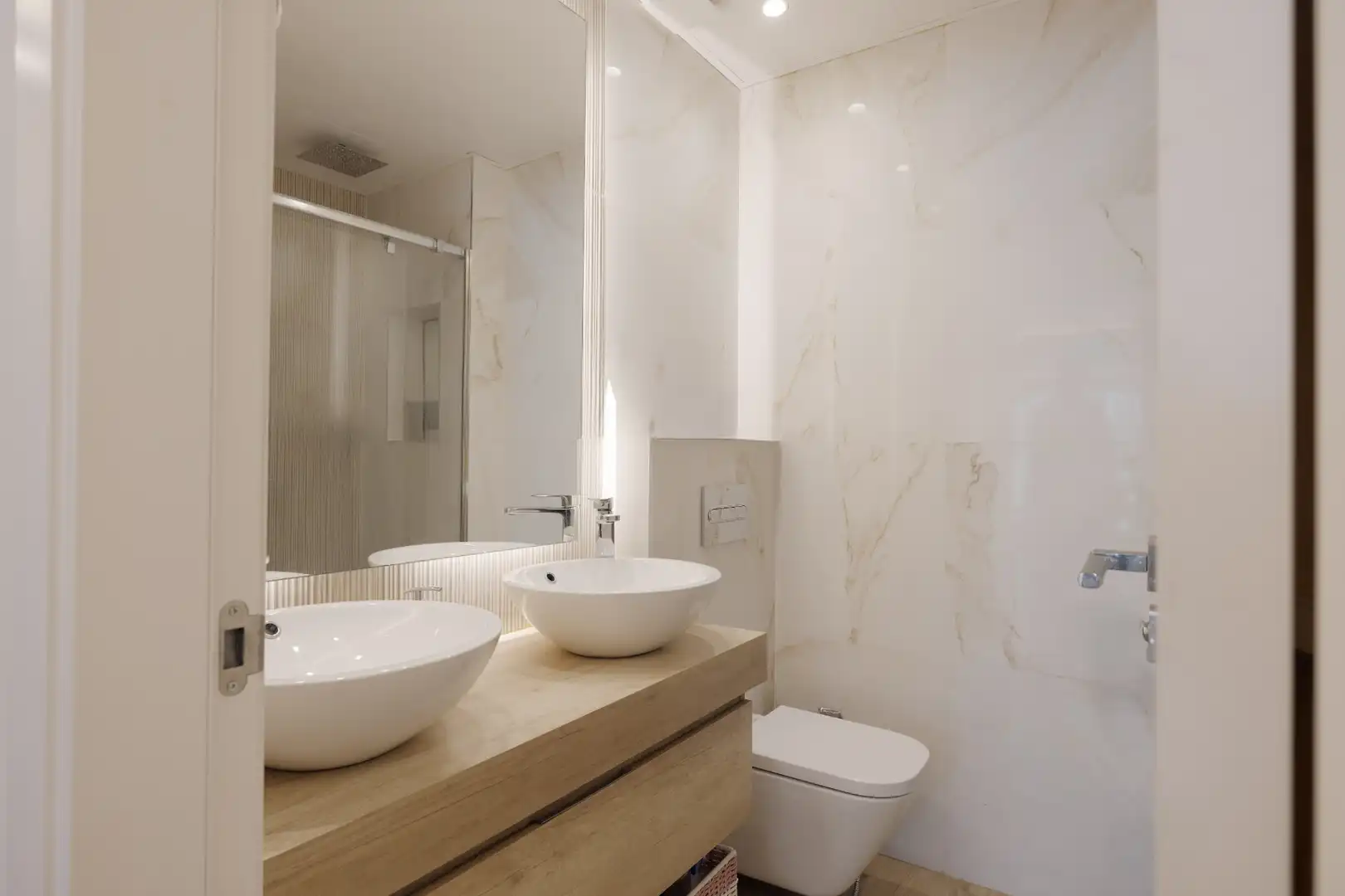 Baño de Casa o chalet en venta en Marbella con Aire acondicionado, Calefacción y Jardín privado