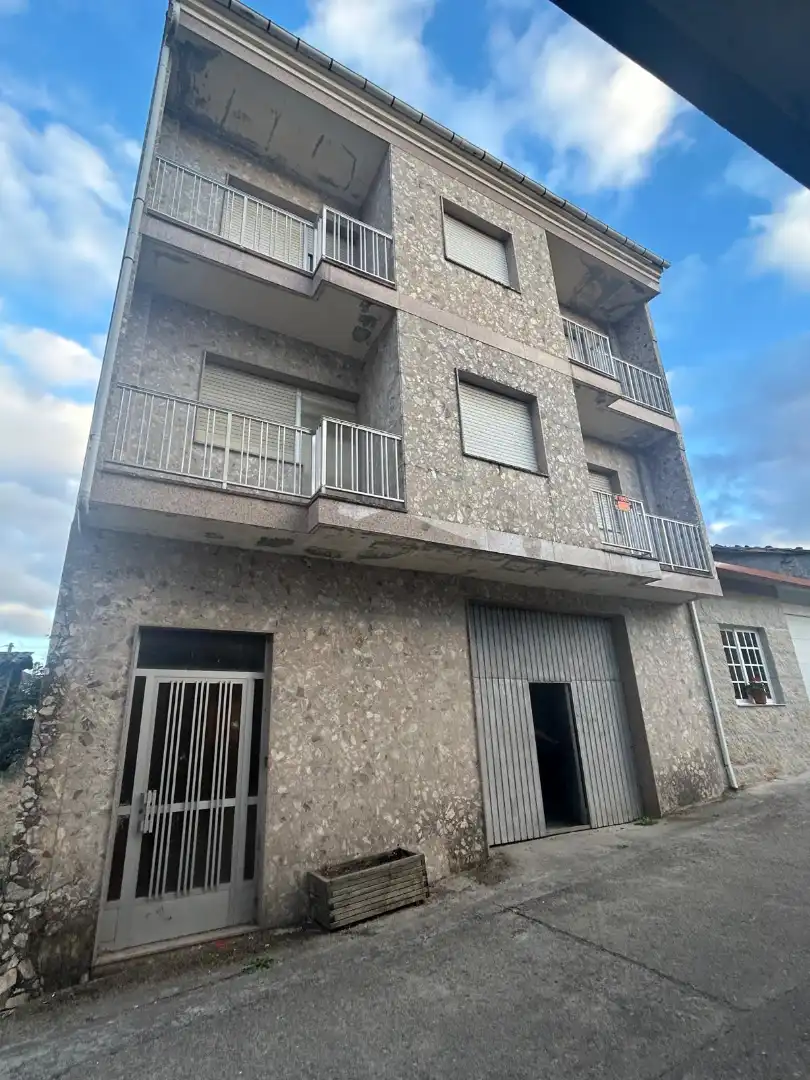 Vista exterior de Edifici en venda en Baños de Molgas, Ourense